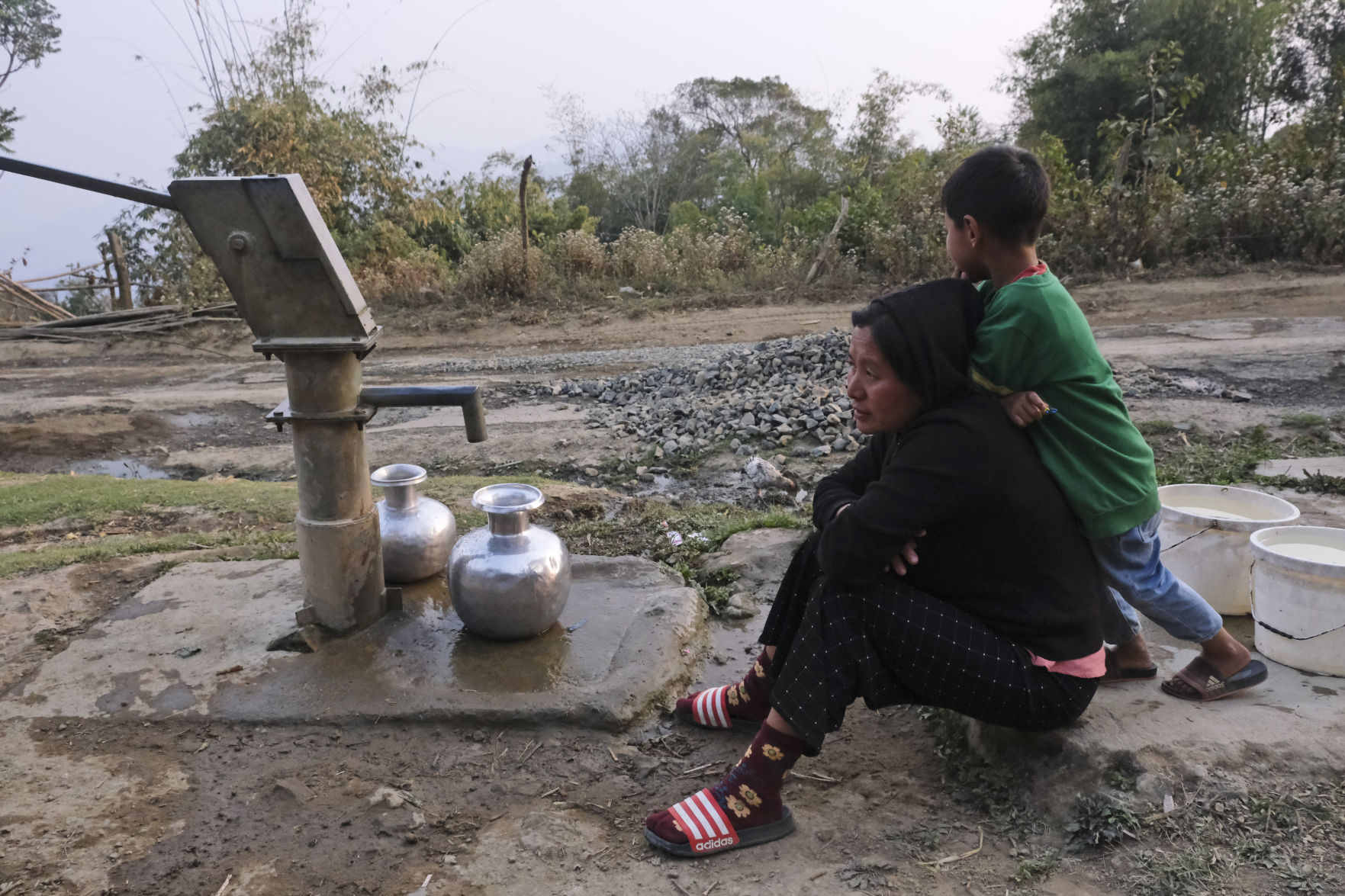 APTOPIX India World Water Day